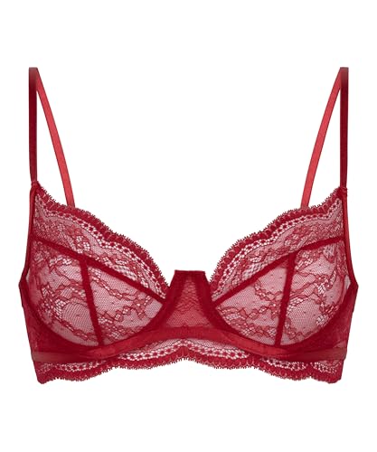 Hunkemöller Unwattierter Bügel-BH Isabelle - Tango red - 80F von HUNKEMÖLLER