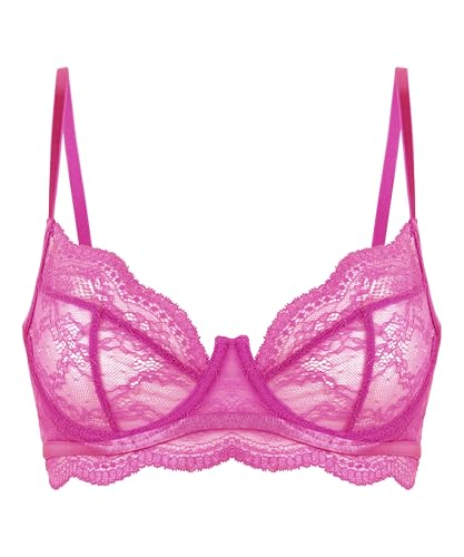 Hunkemöller Unwattierter Bügel-BH Isabelle - Wild Aster - 75C von HUNKEMÖLLER