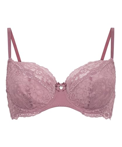 Hunkemöller Unwattierter Bügel-BH Marine - Lilas - 80H von HUNKEMÖLLER