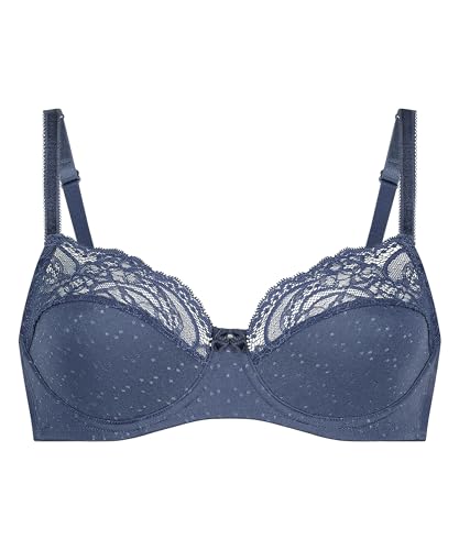 Hunkemöller Unwattierter Bügel-BH Sophie - Blue Indigo - 85C von HUNKEMÖLLER