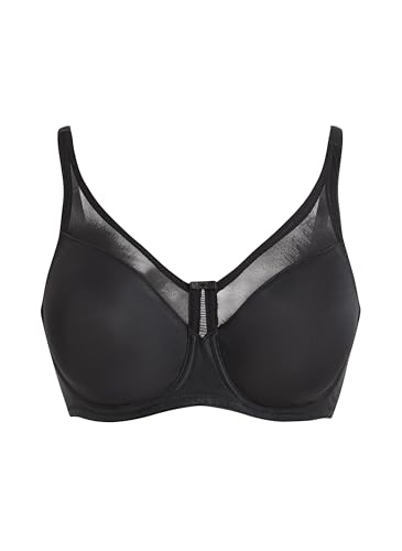Hunkemöller Unwattierter Minimizer-Bügel-BH Nina - Black - 90F von HUNKEMÖLLER