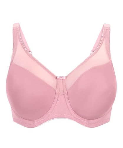 Hunkemöller Unwattierter Minimizer-Bügel-BH Nina - Lilas - 90C von HUNKEMÖLLER