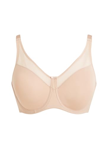Hunkemöller Unwattierter Minimizer-Bügel-BH Nina - tan - 95F von HUNKEMÖLLER