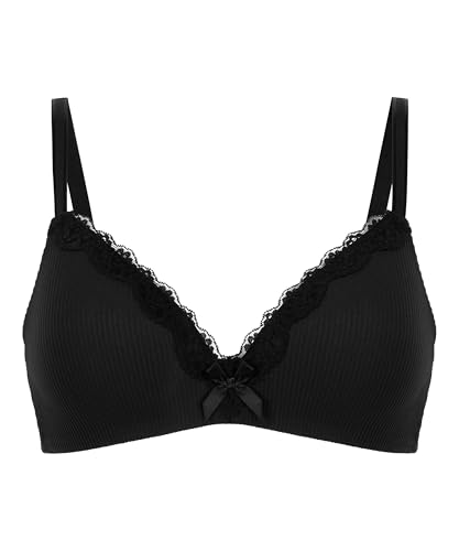 Hunkemöller Vorgeformter BH ohne Bügel Lola - Caviar - 80E von HUNKEMÖLLER