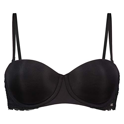 Hunkemöller Vorgeformter Bügel-BH Angie, Strapless - Black - 75E von HUNKEMÖLLER