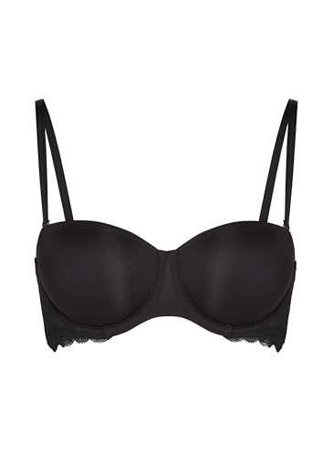 Hunkemöller Vorgeformter Bügel-BH Angie, Strapless - Black - 80A von HUNKEMÖLLER