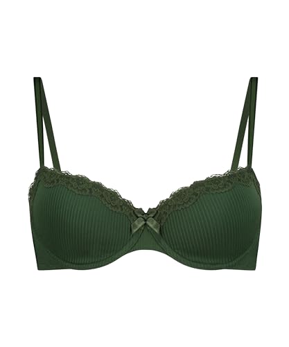 Hunkemöller Vorgeformter Bügel-BH Lola - Kombu Green - 80E von HUNKEMÖLLER