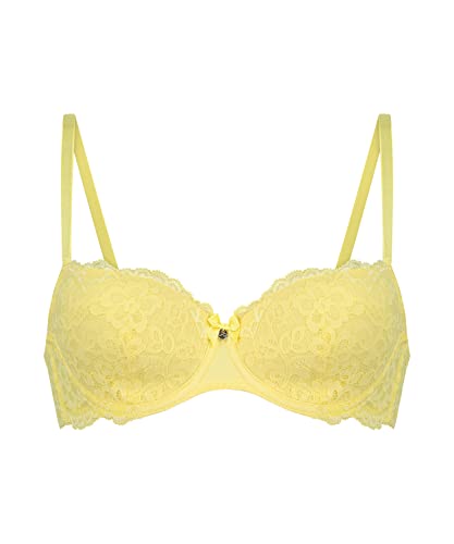 Hunkemöller Vorgeformter Bügel-BH Marine - Lemon Meringue - 70E von HUNKEMÖLLER