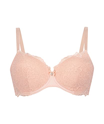 Hunkemöller Vorgeformter Bügel-BH Marine - Peach Skin - 80F von HUNKEMÖLLER