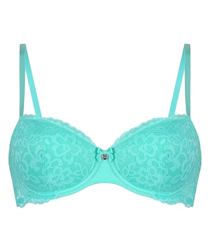 Hunkemöller Vorgeformter Bügel-BH Marine - Pool Blue - 85C von HUNKEMÖLLER