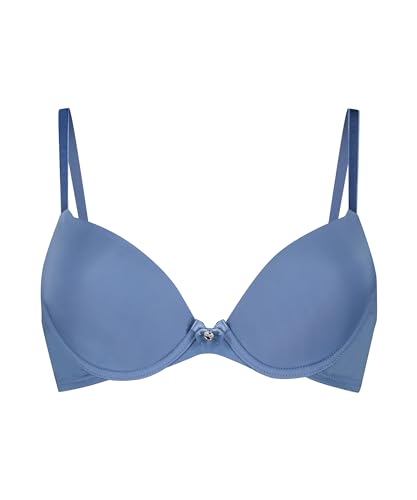 Hunkemöller Vorgeformter Bügel-BH Plunge - Coronet Blue - 75D von HUNKEMÖLLER