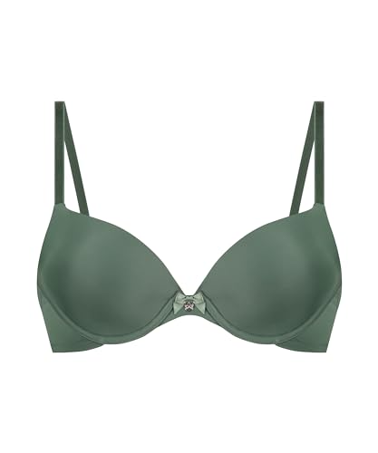 Hunkemöller Vorgeformter Bügel-BH Plunge - Dark Forest - 70C von HUNKEMÖLLER