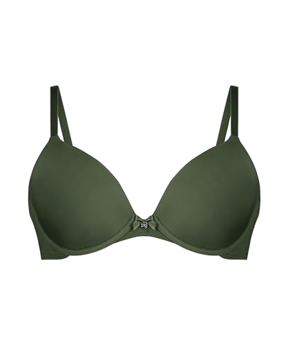 Hunkemöller Vorgeformter Bügel-BH Plunge - Kombu Green - 70A von HUNKEMÖLLER