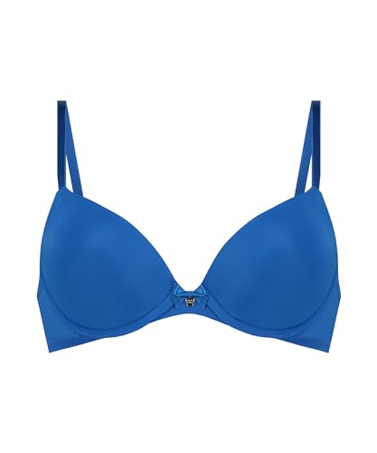 Hunkemöller Vorgeformter Bügel-BH Plunge - Nautical Blue - 70B von HUNKEMÖLLER