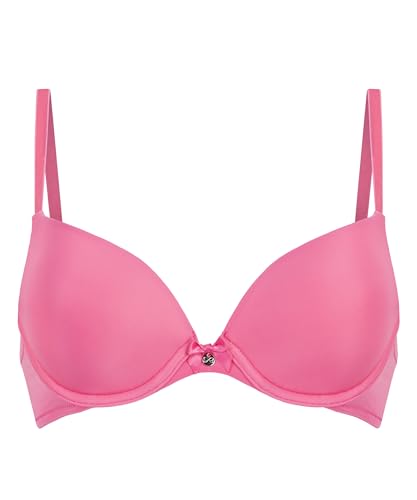 Hunkemöller Vorgeformter Bügel-BH Plunge - Sangria Sunset - 85D von HUNKEMÖLLER