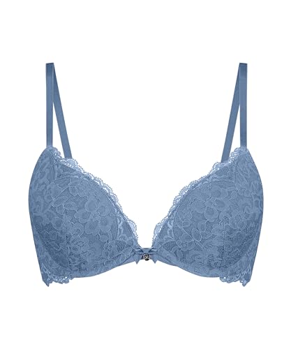 Hunkemöller Vorgeformter Push-up-Bügel-BH Marine - Coronet Blue - 85C von HUNKEMÖLLER