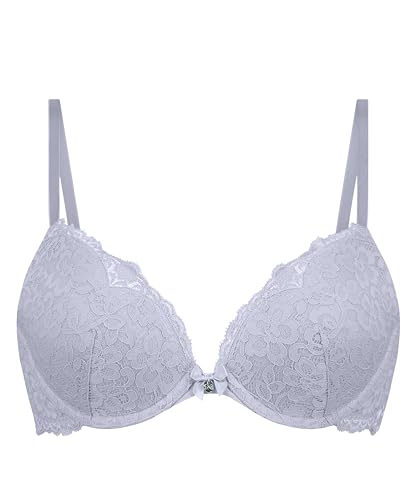 Hunkemöller Vorgeformter Push-up-Bügel-BH Marine - Cosmic Sky - 75C von HUNKEMÖLLER