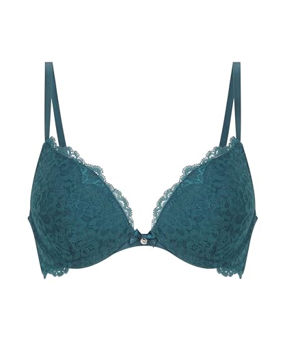 Hunkemöller Vorgeformter Push-up-Bügel-BH Marine - Reflecting Pond - 70C von HUNKEMÖLLER