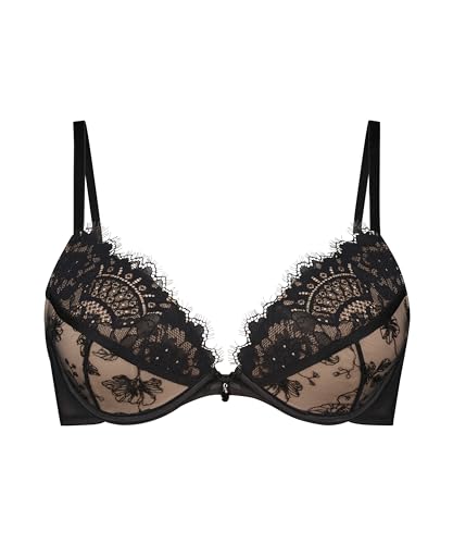 Hunkemöller Vorgeformter Push-up-Bügel-BH Sia - Caviar - 70C von HUNKEMÖLLER