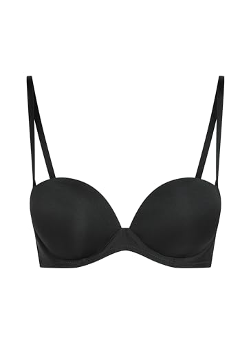 Hunkemöller Vorgeformter Strapless-Maximizer-BH - Black - 70D von HUNKEMÖLLER