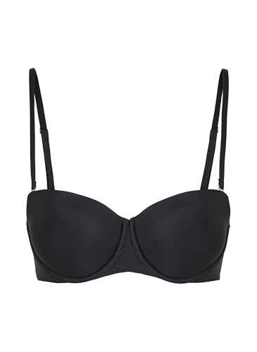 Hunkemöller Vorgeformter trägerloser Bügel-BH Jane - Caviar - 80A von HUNKEMÖLLER
