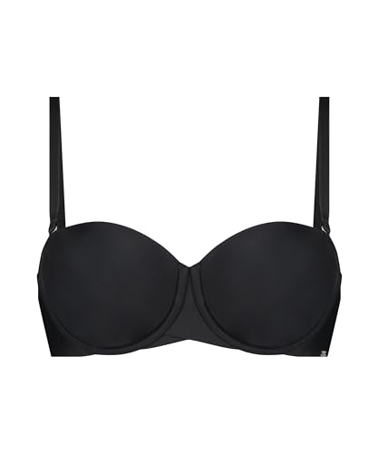 Hunkemöller Vorgeformter trägerloser Bügel-BH Jane - Caviar - 80B von HUNKEMÖLLER