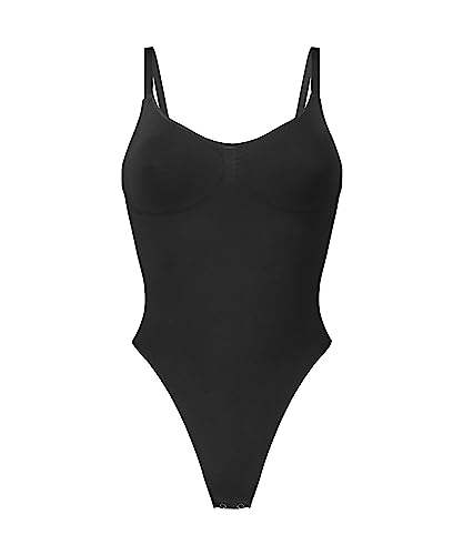 Hunkemöller Nahtlos betonender Body mit hohem Beinausschnitt - caviar - XL Hunkemöller Nahtlos betonender Body mit hohem Beinausschnitt - caviar - XL von HUNKEMÖLLER
