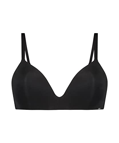 Vorgeformter BH ohne Bügel Mona - Caviar - 85B von HUNKEMÖLLER