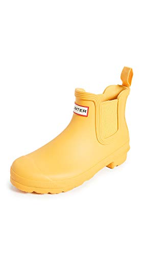 Hunter Damen Chelsea Bootsschuh, Yellow, 42 EU von HUNTER
