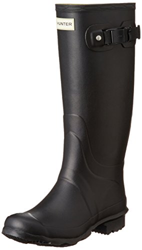 Hunter Damen Field Huntress Rubber Black Black Stiefel 39 EU von HUNTER