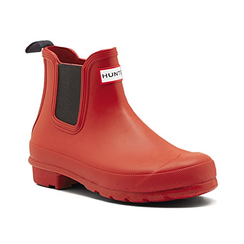 HUNTER Damen Original Chelsea Stiefel (WFS1043RMA) - Militärrot -40 von HUNTER