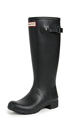 Hunter Damen Original Tour Gummistiefel, Schwarz (Black) von HUNTER