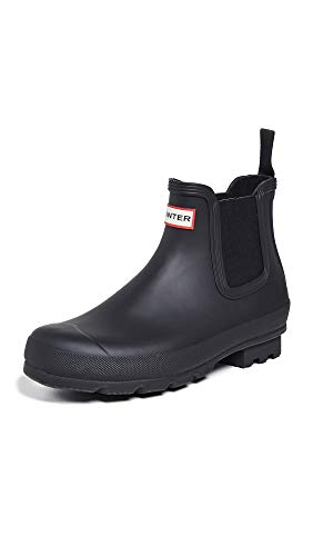 Hunter Damen original Chelsea Bootsschuh, Schwarz von HUNTER