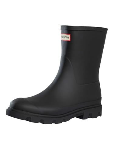 HUNTER Downpour Short Boot Black Größe EU 40 von HUNTER