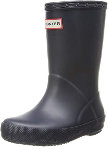 Hunter Jungen Unisex Kinder Kids First Classic Stiefel, Navy, 28 EU von HUNTER