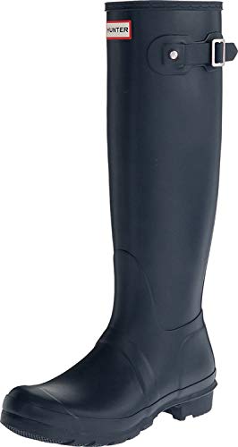 HUNTER Original hoher Stiefel für Damen - Marine - 41 von HUNTER