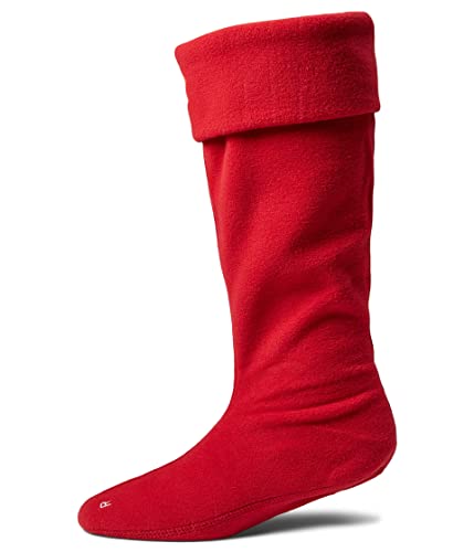 HUNTER Unisex Fleece Tall Boot Sock Polyfleece Military Red 36-38 EU von HUNTER