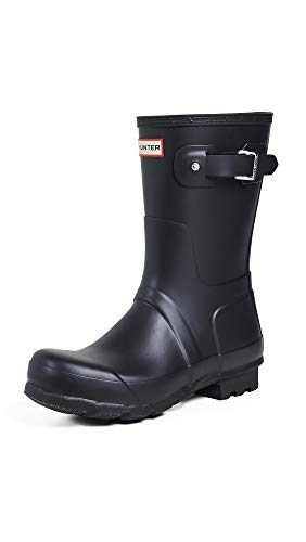 Hunter Unisex Short Gummistiefel, Black, 40 EU von HUNTER