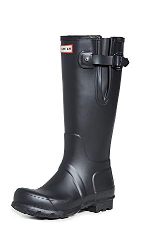 Hunter Unisex Side Adjustable Gummistiefel, Black, 42 EU Weit von HUNTER