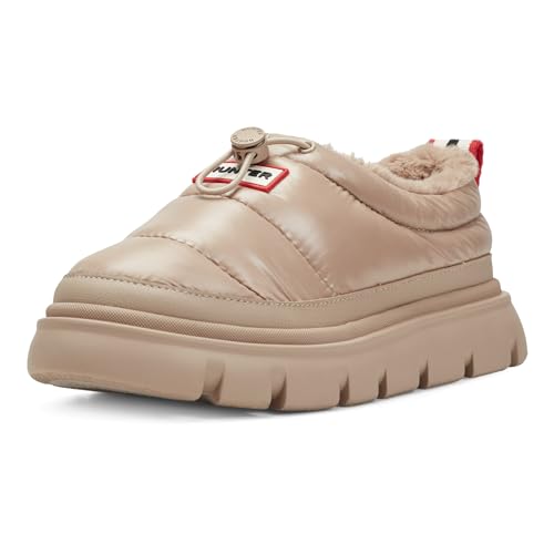 Hunter Damen Madi Hausschuh, Klare natürliche Streifen, 38 EU von HUNTER