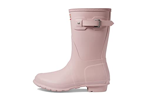 Hunter Damen Original Kurzer Regenstiefel, Verblasste Rose, 42 EU von HUNTER