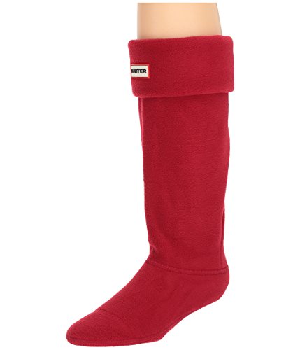 Hunter Gummistiefelsocken für Erwachsene, unisex Gr. xl, Rot (Military Red) von HUNTER