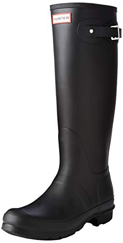 Hunter Original Große Winterstiefel Gummistiefel- Schwarz - 42 von HUNTER