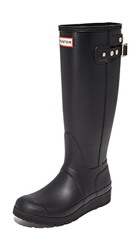 Hunter Original Short, Damen Kurzschaft Gummistiefel,, Schwarz, 37 EU/4UK von HUNTER