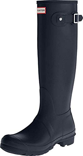 Hunter Original Tall classic, Unisex - Erwachsene Gummistiefel mit hohem Schaft, Blau (navy), 39 von HUNTER