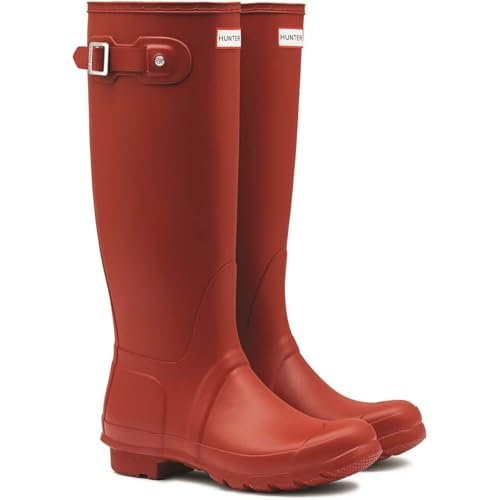 Hunter Original Tall classic, Unisex - Erwachsene Gummistiefel mit hohem Schaft, Rot (Hunter Red), 37 EU von HUNTER