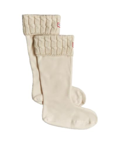 Hunter Tall Mini Cable Sst Socks EU 36-39 von HUNTER