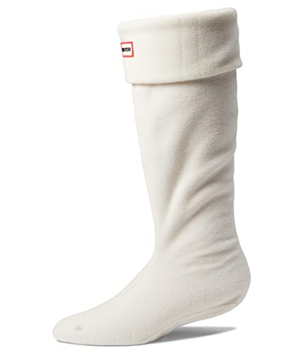 Hunter Unisex Fleece Tall Boot Sock Polyfleece Hunter White 39-42 EU von HUNTER