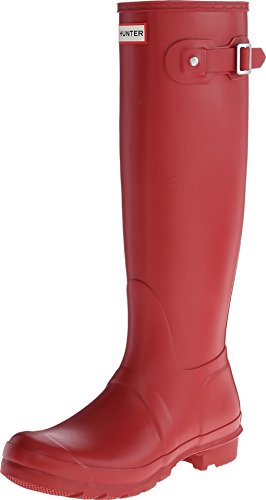 Hunter WOMENS ORG TALL WFT1000RMA-MLR, Damen Gummistiefel, Rot (Military Red), 42 EU (8 UK) von HUNTER