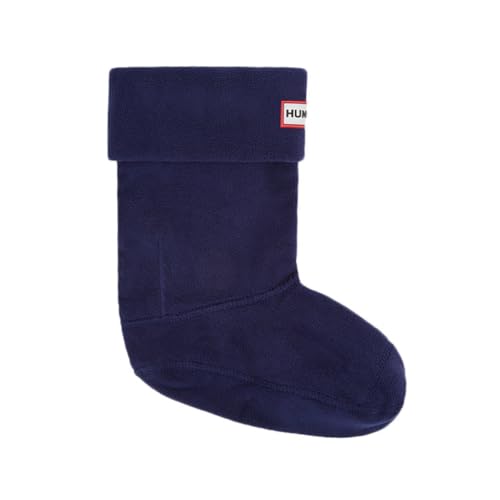 Kurze Socke aus Fleece von Hunter Gr. M, navy von HUNTER